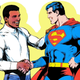An image from when iconic boxer Muhammad Ali fought the Man of Steel in the comics
DC Comics